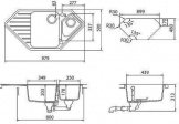 Кухонная мойка Schock TYPOS C150 Basalt-41 (28129041) 7258