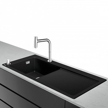 Кухонный комплект мойка со смесителем Hansgrohe C51-F450-12 (43228000) фото