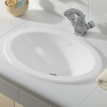 Умывальник Villeroy&Boch Loop & Friend 45 см встраиваемый, белый (61550001) фото