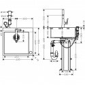 Кухонный комплект мойка со смесителем Hansgrohe C71-F450-01 (43207000) 155757