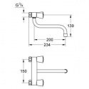 Смеситель кухонный Grohe Costa S (31195001) 51636