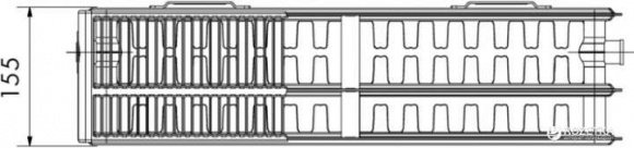 Радиатор Hi-Therm Compact 22-0500/0500 (22-050050-3H-10)