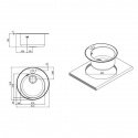 Кухонная мойка Apell Circum Decor (CIVIFRIAC) 204298