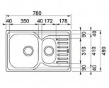 Кухонная мойка Franke PXL 651-78 декор (101.0377.282) 38838