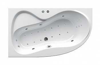 Гидромассажная ванна Ванна ROSA 95 L 160х95  Power Ultra белый (GMSR1333) фото