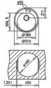 Кухонная мойка Teka CENTROVAL 45 TG песочный (88815) 39385