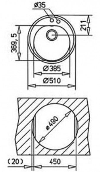 Кухонная мойка Teka CENTROVAL 45 TG песочный (88815)