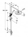 Душевая система Kludi FreshLine Dual Shower System (670900500) 184464