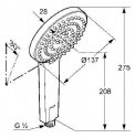 Ручной душ Kludi A-QAi 1S (661000500) 23169