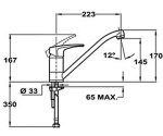 Смеситель кухонный Teka MB2 L (MS1) антрацит (40911302NG) 53067