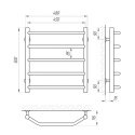 Полотенцесушитель водяной Laris Виктория П5 450х500 (71207046) 94378