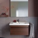 Умывальник с тумбой Duravit DuraStyle темный каштан (DS006105353) 76431