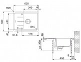 Кухонная мойка Franke BFG 611-62 ваниль (114.0285.249) 38010