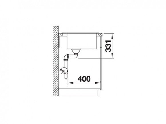 Кухонная мойка Blanco Pleon 5 Silgranit мускат (521676)