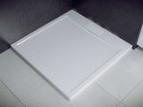 Поддон квадратный Besco AXIM 90х90 stone effect серый (NAVARA35970) 187860
