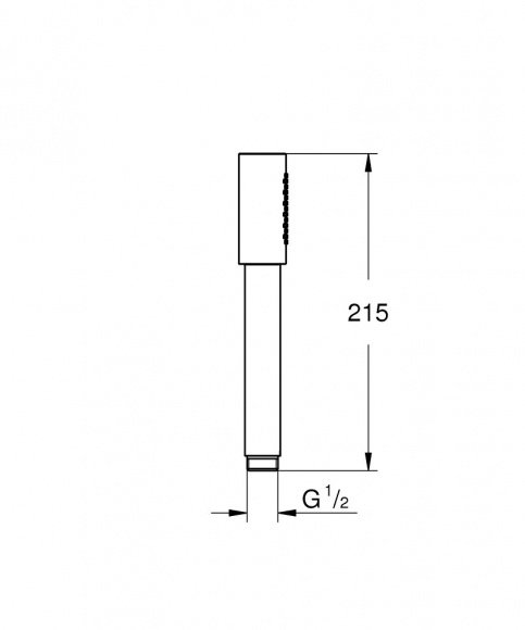 Ручной душ Grohe Sena Stick (28341000)