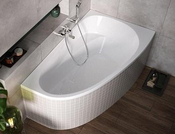 Ванна акриловая Cersanit Joanna New 150x95 асимметричная правая (AZBA1001882147) фото