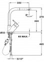 Смеситель кухонный Teka Elan HP хром (35931802) 52925