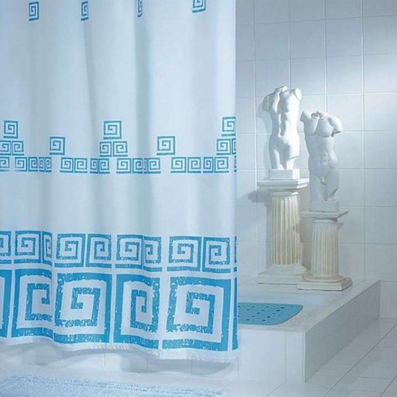 Шторка для ванной Ridder Eco Athen 180х200 текстиль (403193)