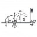 Смеситель для ванны Aqua Rodos Umbra 95908 (SC0000095) 98705