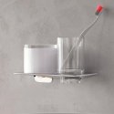 Дозатор жидкого мыла Emco Art со стаканом для зубных щеток (1631 001 02) 194501