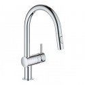 Смеситель кухонный Grohe Minta с выдвижным изливом (30348001) 130769