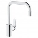 Смеситель кухонный Grohe Eurodisc Cosmopolitan с выдвижным изливом (31122002) 153645