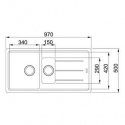 Кухонная мойка Franke BFG 651 белый (114.0365.349) 1007