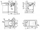 Кухонная мойка Teka ZENO 60B TG серый металлик (88519) 39707