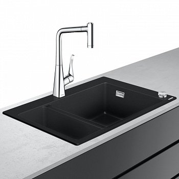 Кухонный комплект мойка со смесителем Hansgrohe C51-F635-04 (43215000) фото