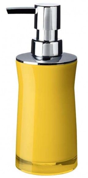 Дозатор жидкого мыла  Ridder Disco желтый (21035.04)