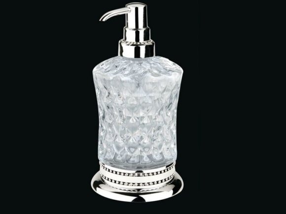 Дозатор для жидкого мыла KUGU Versace Freestand Glass (830C)