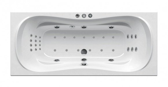 Гидромассажная ванна Ravak Campanula II 180x80 Duo Ultra Plus (GMSR1487)