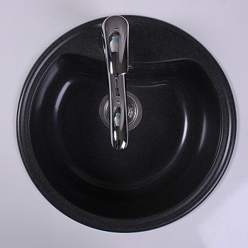 Кухонная мойка Fancy Marble Texas черный (101050004) фото