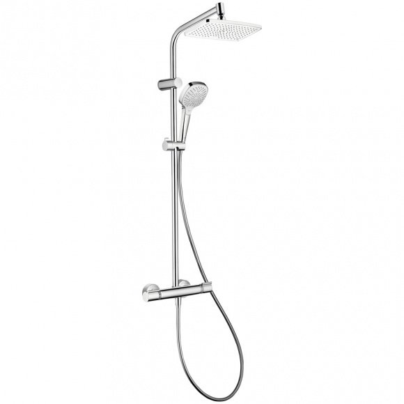 Душевая система Hansgrohe My Select Showerpipe хром/белый (26764400)