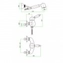 Смеситель для душа Fiore IMPERIAL (83ZZ5127) 139166