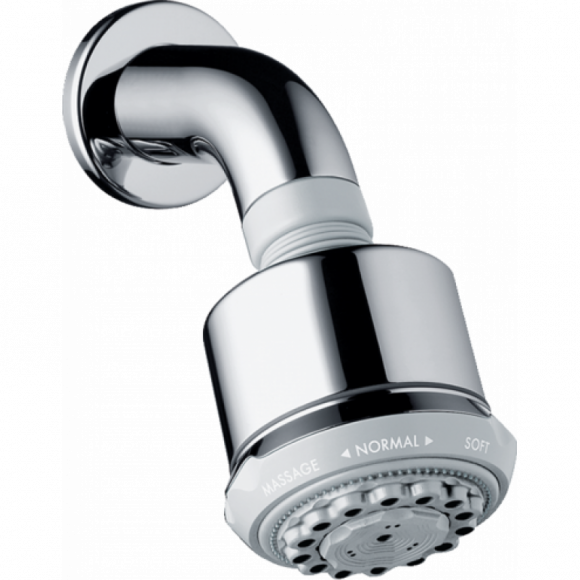 Верхний душ Hansgrohe Clubmaster с насадкой для душа (27475000)