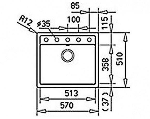 Кухонная мойка Teka MENORCA 60 S TG топаз (88240)
