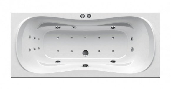 Гидромассажная ванна Ravak Campanula II 180x80  Beauty Pro белый (GMSR1491)