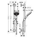 Душевой гарнитур Grohe Euphoria (26322000) 21926