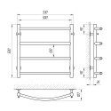 Полотенцесушитель водяной Laris Классик П4 500х500 (71207579) 94909
