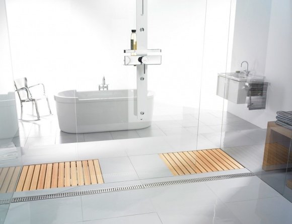 Трап ACO ShowerDrain C-line без фланца, низкий сифон 585 мм (408742)