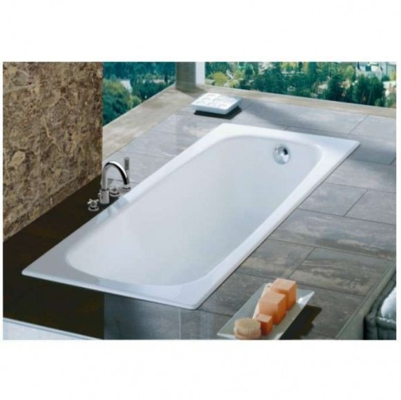 Ванна стальная Roca Contesa 150x70 прямоугольная с ножками (A236060000+A291021000)