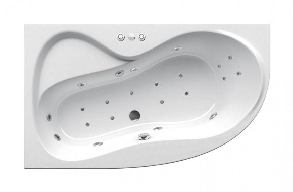 Гидромассажная ванна Ванна ROSA 95 L 150х95 Relax Ultra (GMSR1267)
