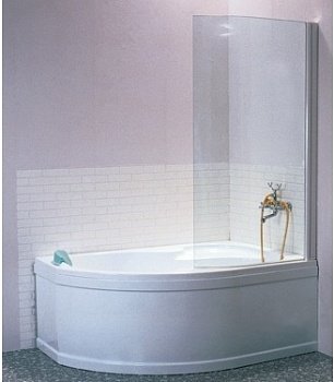 Комплект ванна Ravak Rosa  R 140х105 с опорой и штрокой EVSK1- 75 R фото