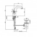 Смеситель для умывальника Bianchi Old Fashion (LVBOLF1034OLFIAVOT) 103078