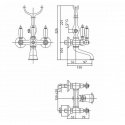 Смеситель для ванны Bianchi First (VSCFRS102302600CRB) 113380