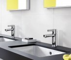 Смеситель для умывальника Hansgrohe Metris S (31016000) 154246