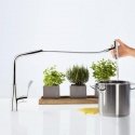 Смеситель кухонный Hansgrohe Metris Select с выдвижным душем (14884000) 186196