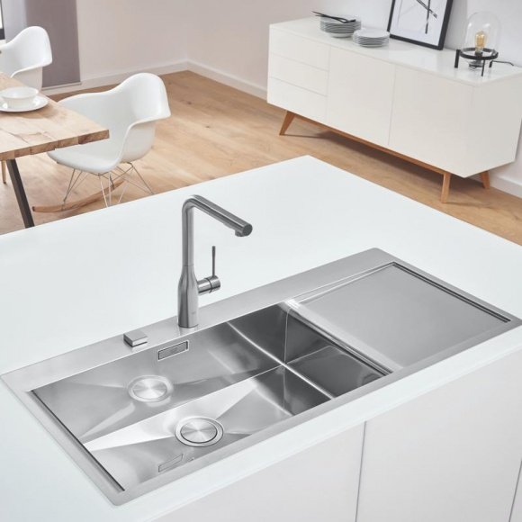 Кухонная мойка из нержавеющей стали Grohe K1000 матовая (31581SD0)